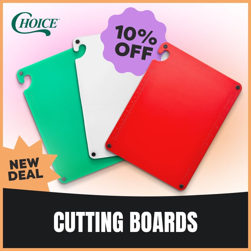 10% Off Cutting Boards