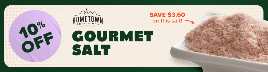 10% Off Gourmet Salt