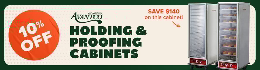 10% Off Holding & Proofing Cabinets