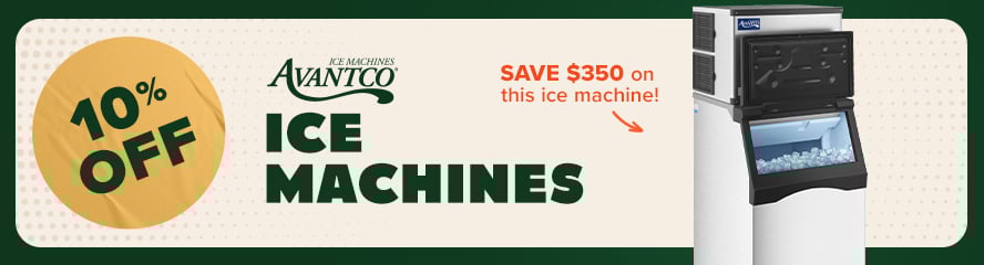 10% Off Ice Machines
