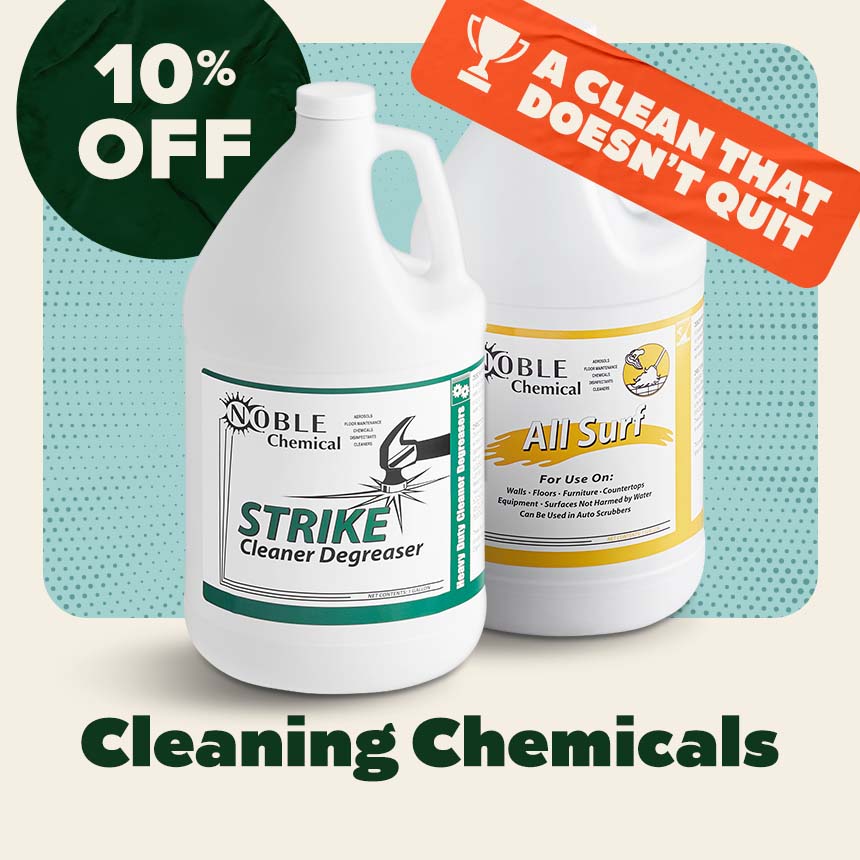 10% Off Cleaning Chemicals