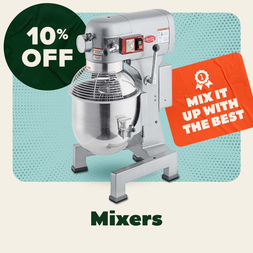 10% Off Mixers