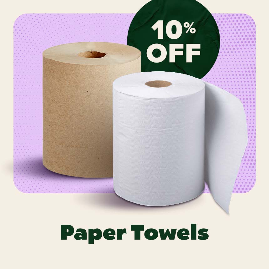 10% Off Paper Towels