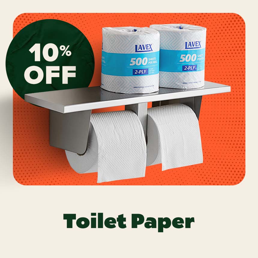 10% Off Toilet Paper