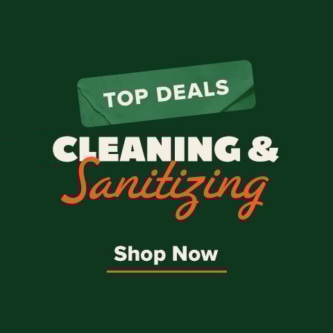 Cleaning & Sanitizing - Shop Now