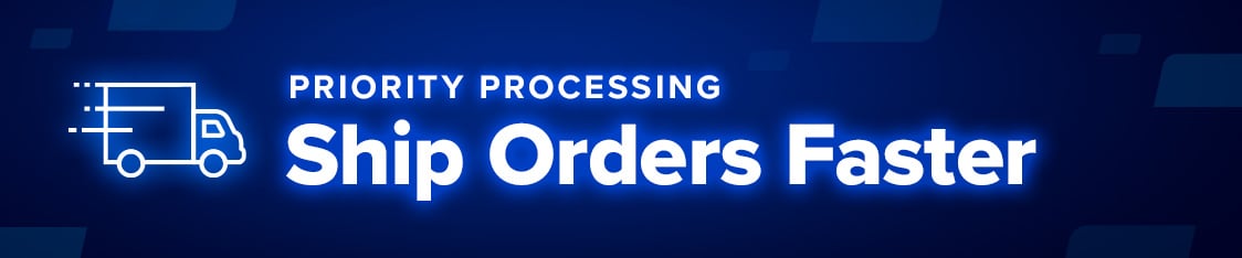 Priority Processing Ship Orders Faster