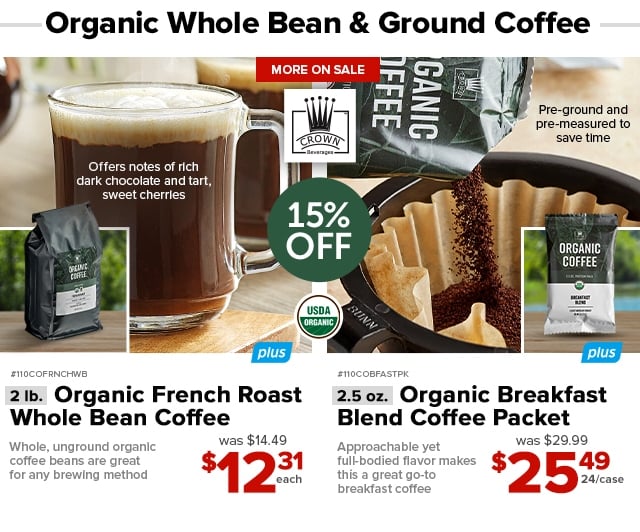 Crown Beverages Organic Coffee