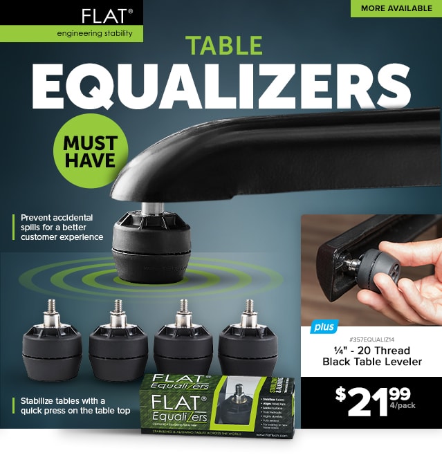 FLAT Tech Table Equalizaers