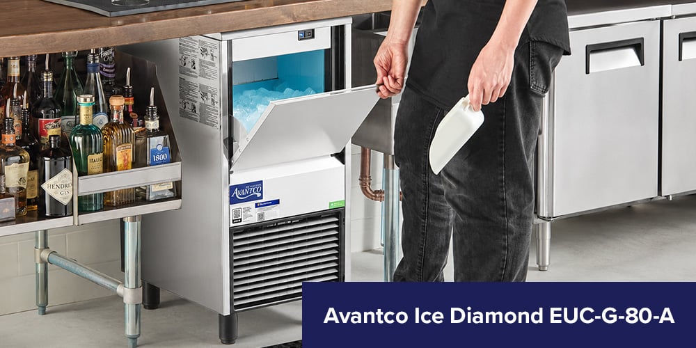 Avantco Ice Diamond EUC-G-80-A Undercounter Ice Machine