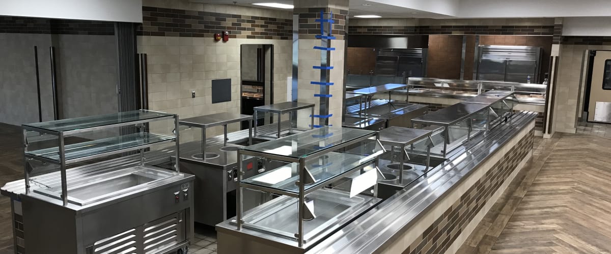 Fort Lee AIT Barracks Dining Hall