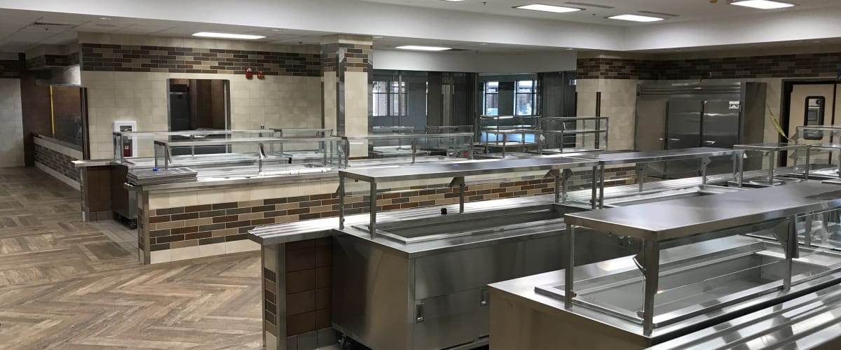 Fort Lee AIT Barracks Dining Hall