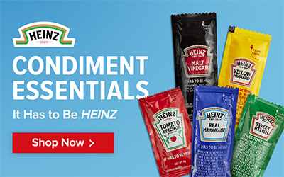 Heinz, condiment essentials, it has to be Heinz, shop now