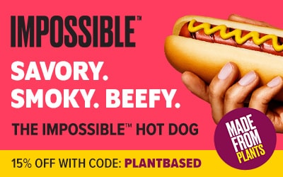 15% Off Impossible Foods - Made From Plants