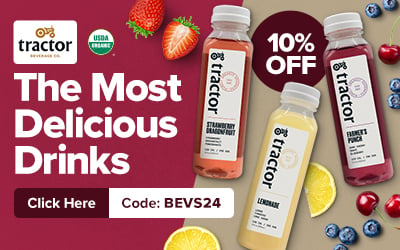 Tractor Beverage Co. – The Most Delicious Drinks. Click here and save 10%. Use code: BEVS24