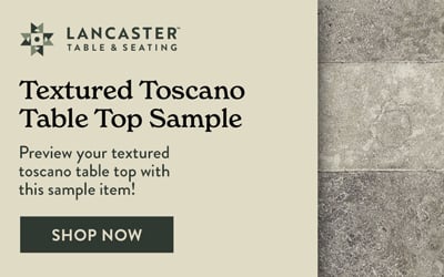 Shop Lancaster Table and Seating Table Top with Toscano Finish Sample