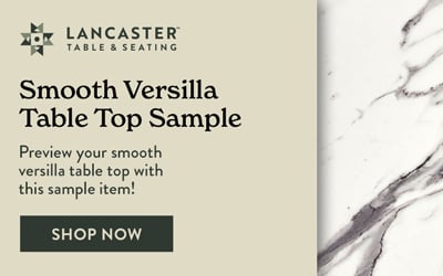 Shop Lancaster Table and Seating Table Top with Versilla Finish Sample