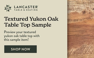Shop Lancaster Table and Seating Table Top with Yukon Oak Finish Sample