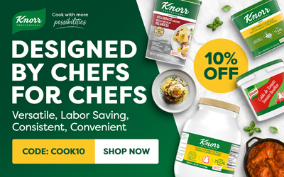 Designed by chefs for chefs, versatile, labor saving, consistent, convenient cook with more possibilities 10% OFF use code COOK10 shop now