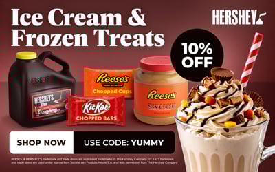 Hershey Ice Cream & Frozen Treats Shop Now use code YUMMY for 10% OFF