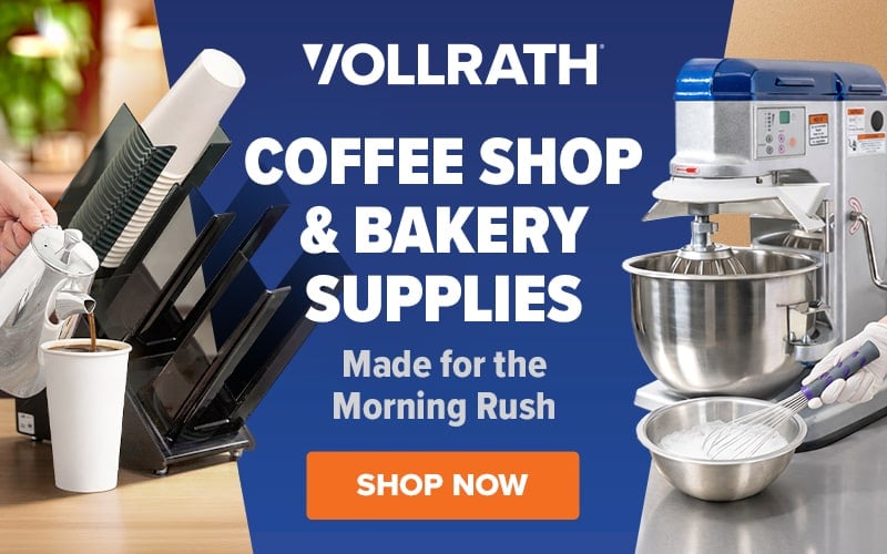 Vollrath Coffee Shop & Bakery Supplies - Shop Now