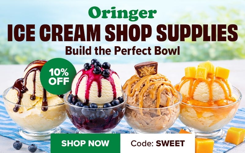10% Off Oringer Ice Cream Shop Supplies. Shop Now. Code: SWEET