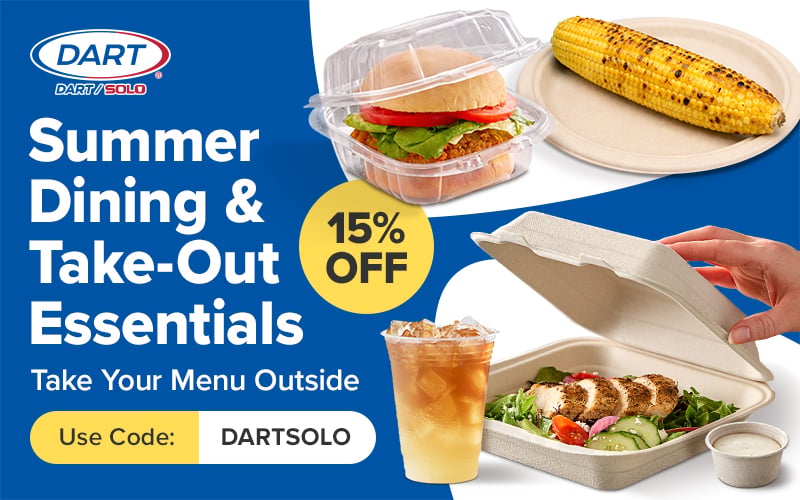 15% Off Summer Dining & Take-Out Essentials from Dart