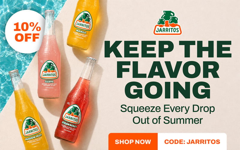 Jarritos Keep the Flavor Going Squeeze Every Drop Out of Summer SHOP 10% OFF use code JARRITOS