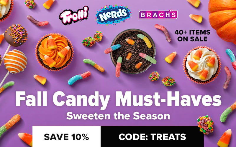 Save 10% on Trolli, Nerds, & Brach's Candy; Use Code: TREATS