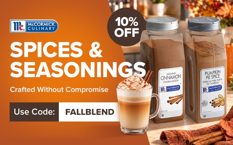 Shop McCormick Spices & Seasonings for 10% off with code FALLBLEND