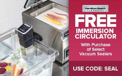 Free Immersion Circulator with Select Purchase