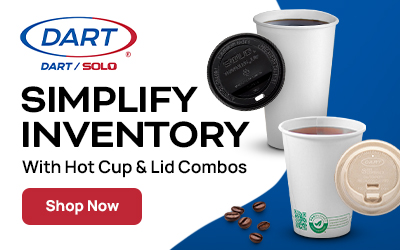 Simplify Inventory with Dart Hot Cup & Lid Combos