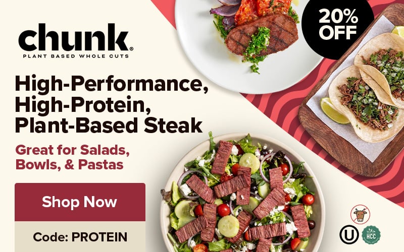 20% Off Chunk Protein - Use Code: PROTEIN