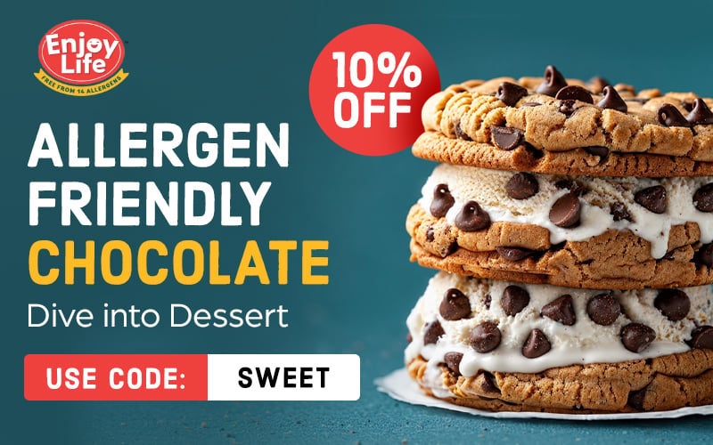 Chocolate Free from Major Allergens. Save 10% Use Code SWEET