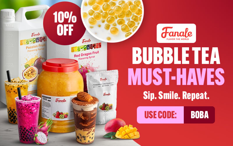 Save 10% on Fanale Bubble Tea Must-Haves - Use Code: BOBA