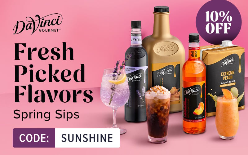 Save 10% on Spring sips