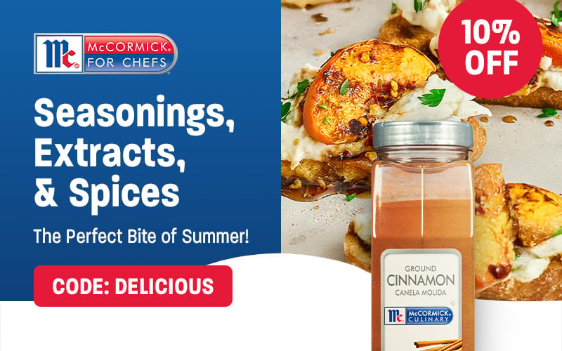 Save 10% on Seasonings, Extracts, & Spices from McCormick; Code: DELICIOUS