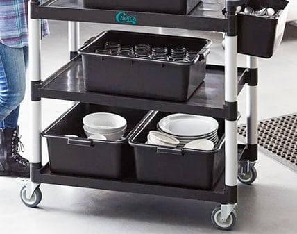Plastic Utility Carts and Bus Carts