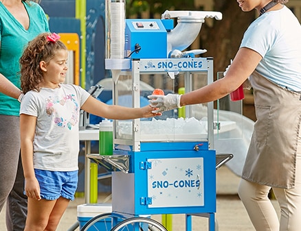 Snow Cone Machines and Commercial Ice Shavers