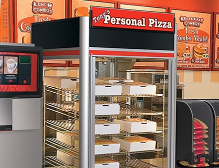 Countertop Pizza Warmers and Merchandisers