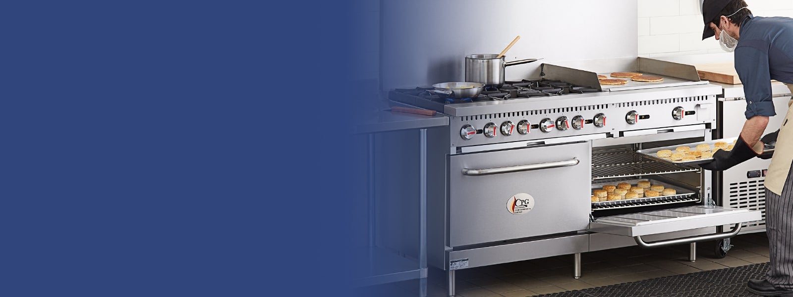 Commercial Stoves & Ranges (Electric, Gas or Propane)