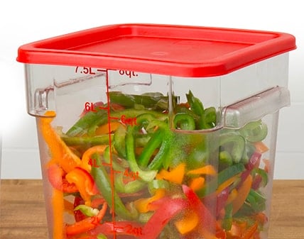 Bulk Food Storage Containers Bins, Plastic Storage Bins With Lids In Bulk