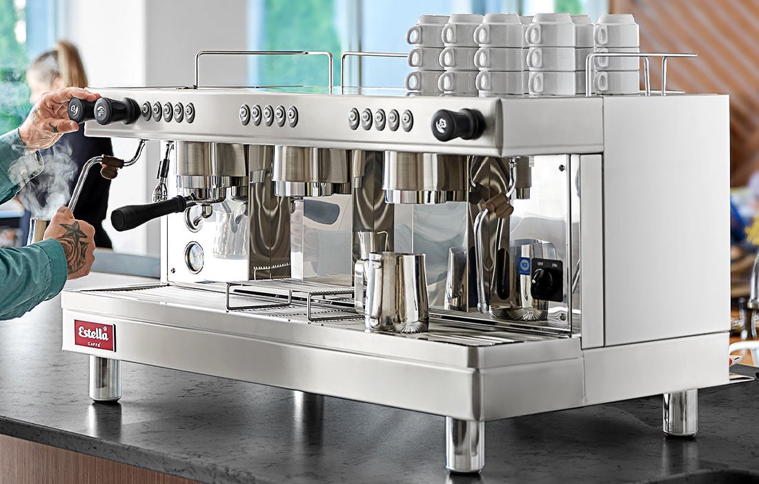 Estella Caffe ECEM1 One Group Automatic Espresso Machine - 120V