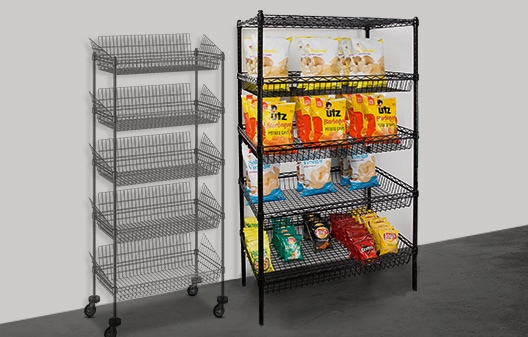 Branded Racks Commercial Merchandiser Racks - WebstaurantStore