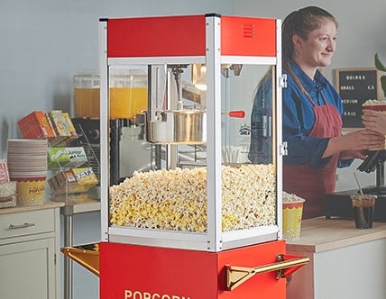 Stainless Steel Popcorn Machines