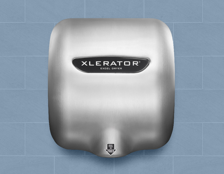 Excel XLERATOR® Stainless Steel Cover High Speed Hand Dryer