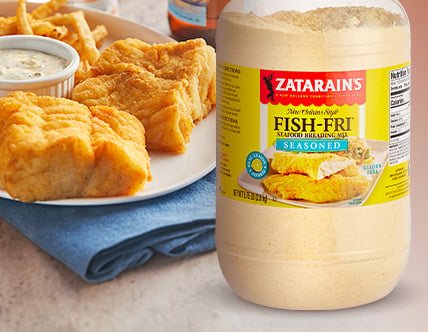 Zatarain's Seasoned Fish Fri Breading Mix