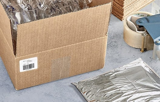 Expanding foam packaging, Lightning Packaging