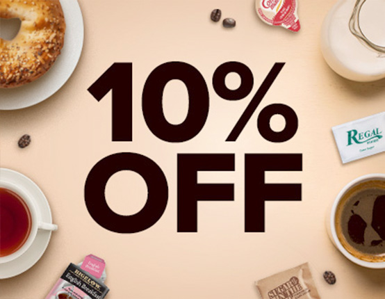 10% Off Coffee Shop Supplies