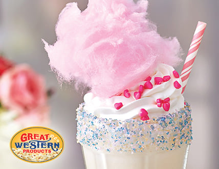 Great Western Bubble Gum Cotton Candy Floss Sugar