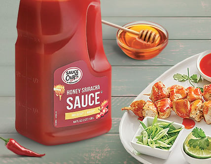 Sauce Craft Honey Sriracha Sauce 0.5 Gallon